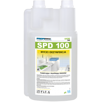Profimax SPD 100 Profesjonalny płyn do mycia i dezynfekcji powierzchni 1 litr
