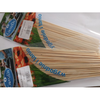 Patyczki bambusowe do szaszłyków 20cm 40 sztuk