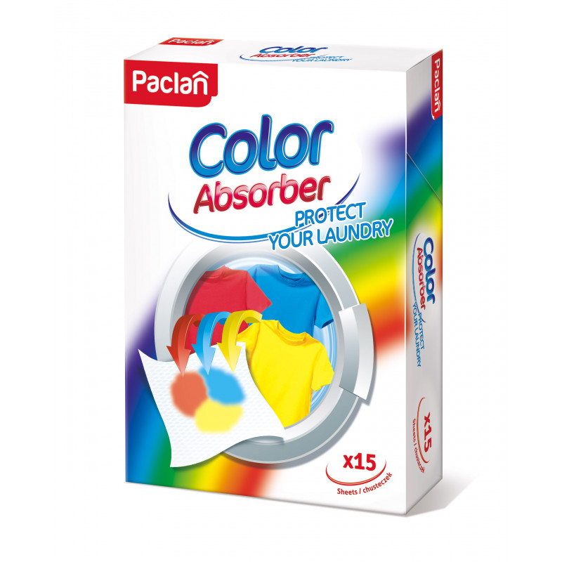 Chusteczki do prania p-color absorber 15 sztuk
