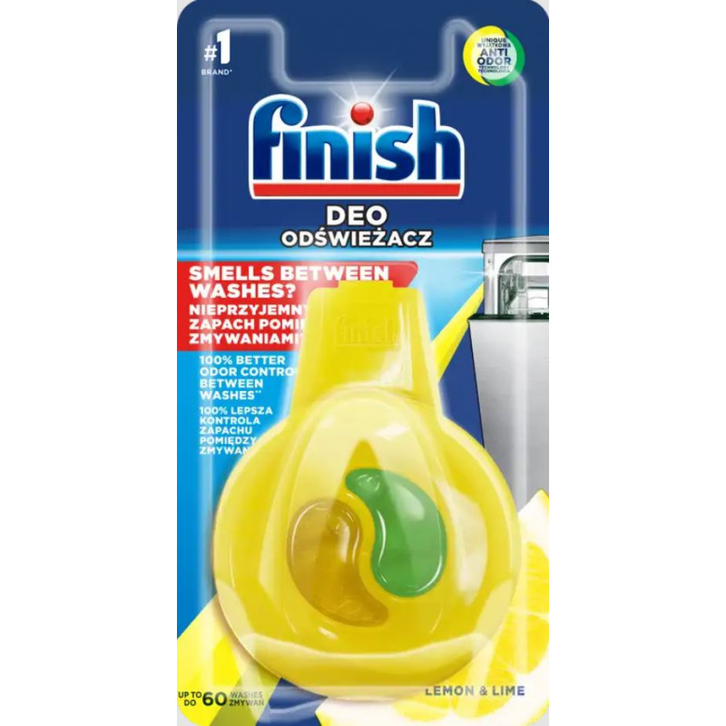 FINISH odświeżacz do zmywarek cytrynowy/lemon 4ml