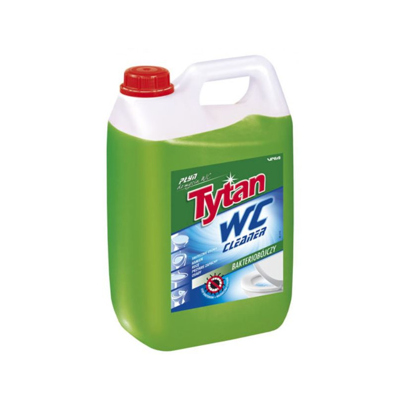 Tytan wc płyn bakteriobójczy 5kg zielony