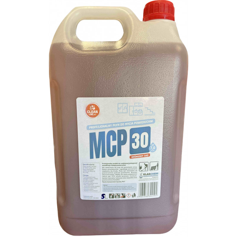 Koncentrat do mycia powierzchni zmywalnych wiśniowy sad MCP30 5 litrów
