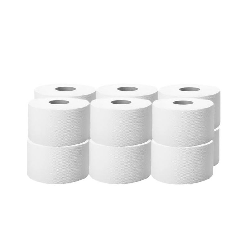 Papier toaletowy JUMBO 12 rolek celulozowy 2-warstwowy 100m ( tolerancja )