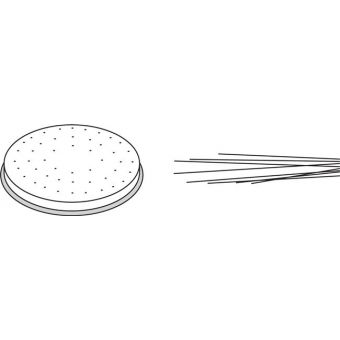 Końcówka do urządzenia do makaronu spaghetti MPF2,5/4 – CAPELLI D'ANGELO Wariant podstawowy