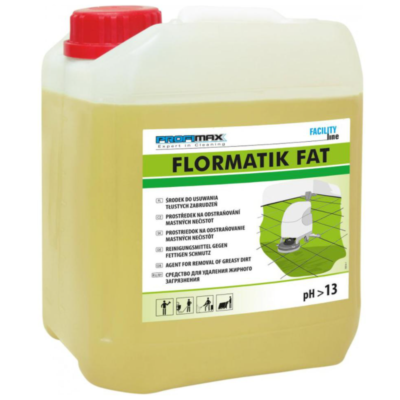 Flormatik Fat profesjonalny środek czystości do usuwania tłustego brudu 5 litrów