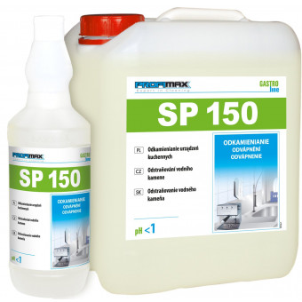 Profimax SP 150 Skoncentrowany, profesjonalny środek czystości do  odkamieniania i czyszczenia armatury kuchennej 1 litr