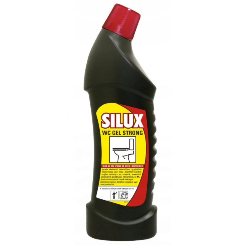Silux Professional Strong WC GEL profesjonalny żel do mycia i dezynfekcji sanitariatów 750ML