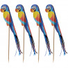 Wykałaczki bankietowe party 18 cm parrot 100 sztuk