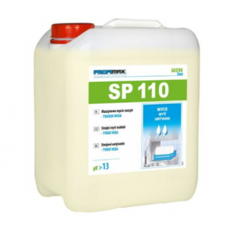 Profimax SP 110 profesjonalny środek czystości do maszynowego mycia naczyń - twarda woda 5 litrów